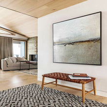 Load image into Gallery viewer, Textured Abstract Painting on Canvas - “Neutral Textures” DKH754
