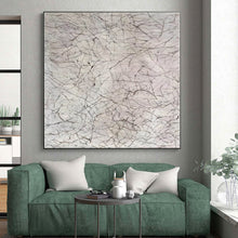 Load image into Gallery viewer, Massive Intricate Gray Lines Acrylic for Minimalist Study &amp; Calming Yoga Studio LargeART0306
