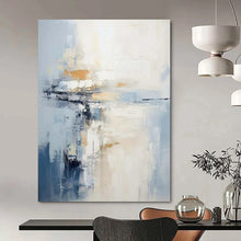 Load image into Gallery viewer, Abstract Painting, Textured Neutral Shapes - Perfect for Entryway &amp; Lounge LargeART2339
