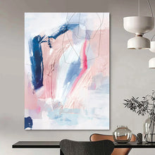 Load image into Gallery viewer, Soft Color - Blend Abstract Art, Fit for Feminine Boutique &amp; Romantic Bedroom LargeART2311
