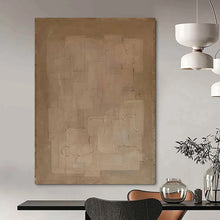 Load image into Gallery viewer, “Minimalist Beige Squares” – Subtle, beige geometric squares with faint lines. DTP334
