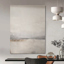 Load image into Gallery viewer, Muted Landscape Abstract Painting, Suited for Tranquil Bedroom &amp; Relaxing Reading Nook LargeART1376
