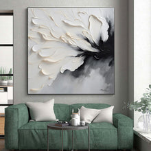 Load image into Gallery viewer, Large Detailed White Flower Art - Ideal for Feminine Boutique &amp; Classic Living Room LargeART0768

