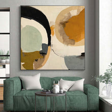 Load image into Gallery viewer, Custom Large Circular Color Collage - Perfect for Eclectic Home Lounge &amp; Art - Themed Café LargeART0741
