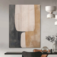 Load image into Gallery viewer, Minimalist Shape Composition Acrylic Art, Great for Contemporary Hallway &amp; Studio LargeART1047
