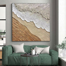 Load image into Gallery viewer, Custom Large Neutral - Toned Textured Layers – Perfect for Rustic - Modern Dining Room &amp; Timeless Art Gallery LargeART0721
