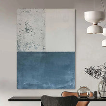 Load image into Gallery viewer, “Minimalist Color Blocks” – Simple Color - Blocked Oil Painting with Subtle Textures DTP085
