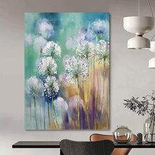 Load image into Gallery viewer, “Soft Floral Abstract” Abstract Painting on Canvas, Feminine Bedroom Decor DKH1032
