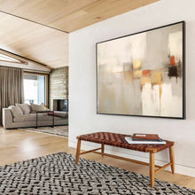 Load image into Gallery viewer, Soft - Toned Minimalist Abstract Painting On Canvas DKH348
