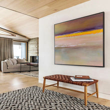 Load image into Gallery viewer, Minimalist Abstract Horizon Painting On Canvas DKH373
