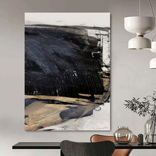 Load image into Gallery viewer, Midnight Abyss – Deep Black and Contrasting Neutrals DTP202
