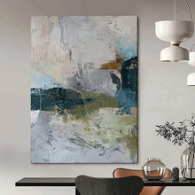 Load image into Gallery viewer, Multi - Toned Textured Abstract Painting, Ideal for Contemporary Art Lounge &amp; Creative Studio LargeART1922
