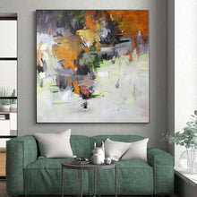 Load image into Gallery viewer, Substantial Dark Abstract Split Acrylic Art for Modern Studio Decor LargeART0261
