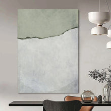 Load image into Gallery viewer, Split Tones in Gray – Minimalist Abstract with Textured Layers DTP241
