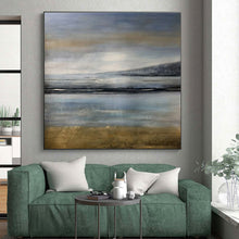 Load image into Gallery viewer, Coastal Tonal Landscape Art for Beach House Bedroom &amp; Nautical - Themed Café LargeART0908
