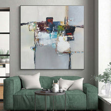 Load image into Gallery viewer, Colorful Abstract Still Life Acrylic Art - Ideal for Bohemian - style Kitchen &amp; Eclectic Home Office LargeART0588
