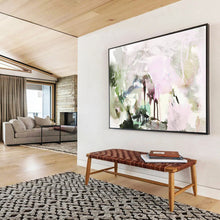 Load image into Gallery viewer, Pastel Abstract Landscape Abstract acrylic painting DLZ119
