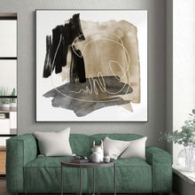 Load image into Gallery viewer, Enormous Earth - Toned Abstract Composition Acrylic for Bohemian Living Room &amp; Rustic Café LargeART0337
