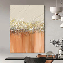 Load image into Gallery viewer, Glittery Ombre Abstract Painting, Ideal for Glamorous Bedroom &amp; Party - Ready Living Room LargeART2018
