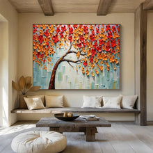 Load image into Gallery viewer, Autumn Blossom Tree Large - scale acrylic painting DLZ168
