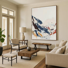 Load image into Gallery viewer, “Colorful Abstract Splash” - Expressive Abstract Art on Canvas DKH1548
