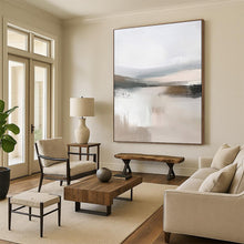 Load image into Gallery viewer, Gray - Beige Abstract Landscape, Perfect for Modern Living Room &amp; Artistic Office LargeART2059
