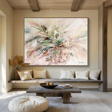 Load image into Gallery viewer, Nature&#39;s Wild Bouquet Abstract Painting on Canvas DKH535
