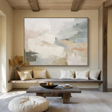 Load image into Gallery viewer, Soft - Toned Abstract Pastel Art - Ideal for Scandinavian Nursery &amp; Calm Café DKH044
