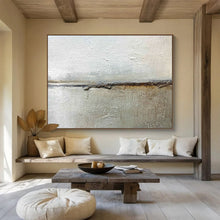 Load image into Gallery viewer, Textured Abstract Painting on Canvas - “Neutral Textures” DKH754
