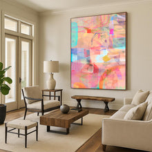 Load image into Gallery viewer, Colorful Geometric Abstract Painting, Suited for Modern Living Room &amp; Art - Centric Workplace LargeART1861
