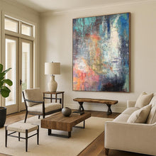 Load image into Gallery viewer, Colorful Chaos Abstract Art, Perfect for Creative Studio &amp; Lively Lounge LargeART2327
