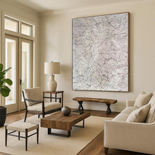 Load image into Gallery viewer, Massive Intricate Gray Lines Acrylic for Minimalist Study &amp; Calming Yoga Studio LargeART0306
