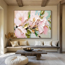 Load image into Gallery viewer, 3D Floral Abstract Painting for Romantic Bedroom &amp; Chic Boutique DKH253
