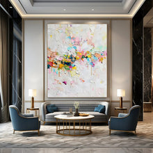 Load image into Gallery viewer, Gray Abstract Mistscape Acrylic Art, Nice for Meditation Room &amp; Guest Bedroom LargeART1023
