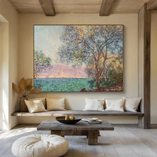 Load image into Gallery viewer, Monet - Style Scenic Painting (Duplicate) - For Elegant Living Rooms LargeART1611
