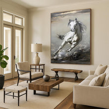Load image into Gallery viewer, Energetic Abstract Painting, Dynamic Horse Art for Sports Room &amp; Conservatory LargeART2180
