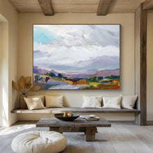 Load image into Gallery viewer, Colorful Abstract Landscape Painting On Canvas DKH442
