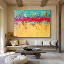 Load image into Gallery viewer, Vibrant Color - Block Abstract Painting On Canvas DKH403
