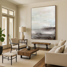 Load image into Gallery viewer, “Silent Dusk” - Muted grays and whites for a tranquil dusk scene DTP154
