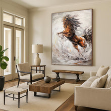 Load image into Gallery viewer, “Dynamic Rearing Horse” - Energetic Equine Action Art on Canvas DKH1431

