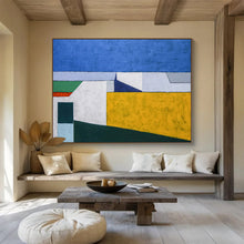 Load image into Gallery viewer, Bold Color - Block Abstract Painting on Canvas DKH557
