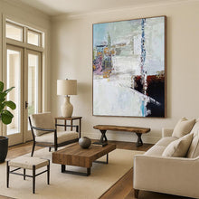 Load image into Gallery viewer, Whitewash Wonders - Soft Color Abstract Acrylic, Ideal for Bright, Airy Kitchens and Feminine - Style Boudoirs DTP040
