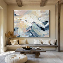 Load image into Gallery viewer, Dynamic Mountain Landscape Abstract Painting On Canvas DKH424
