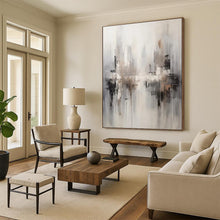 Load image into Gallery viewer, Misty Cityscape Abstraction for Bedroom &amp; Hotel Lobby LargeART0830
