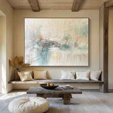 Load image into Gallery viewer, Soft Tones Abstract Painting for Serene Bedroom &amp; Minimalist Boutique DKH290
