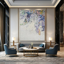 Load image into Gallery viewer, Colorful Textured Abstract Painting, Suited for Eclectic Living Room &amp; Vibrant Café LargeART1349
