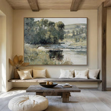 Load image into Gallery viewer, River Through the Valley - Idyllic Living Room or Office Art LargeART1489
