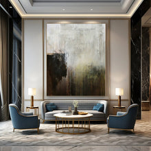 Load image into Gallery viewer, Earth - Toned Abstract Landscape Canvas Painting, Great for Rustic Living Room &amp; Nature - Lover’s Office LargeART1151
