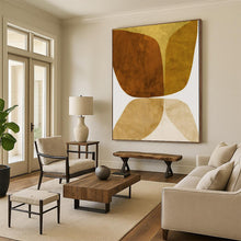 Load image into Gallery viewer, Earthy Tone Abstract Art, Great for Rustic Bedroom &amp; Nature - Inspired Study LargeART2310
