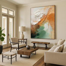 Load image into Gallery viewer, Textured Color - Blend Abstract Art, Ideal for Bohemian Living Room &amp; Art Gallery Display LargeART2308
